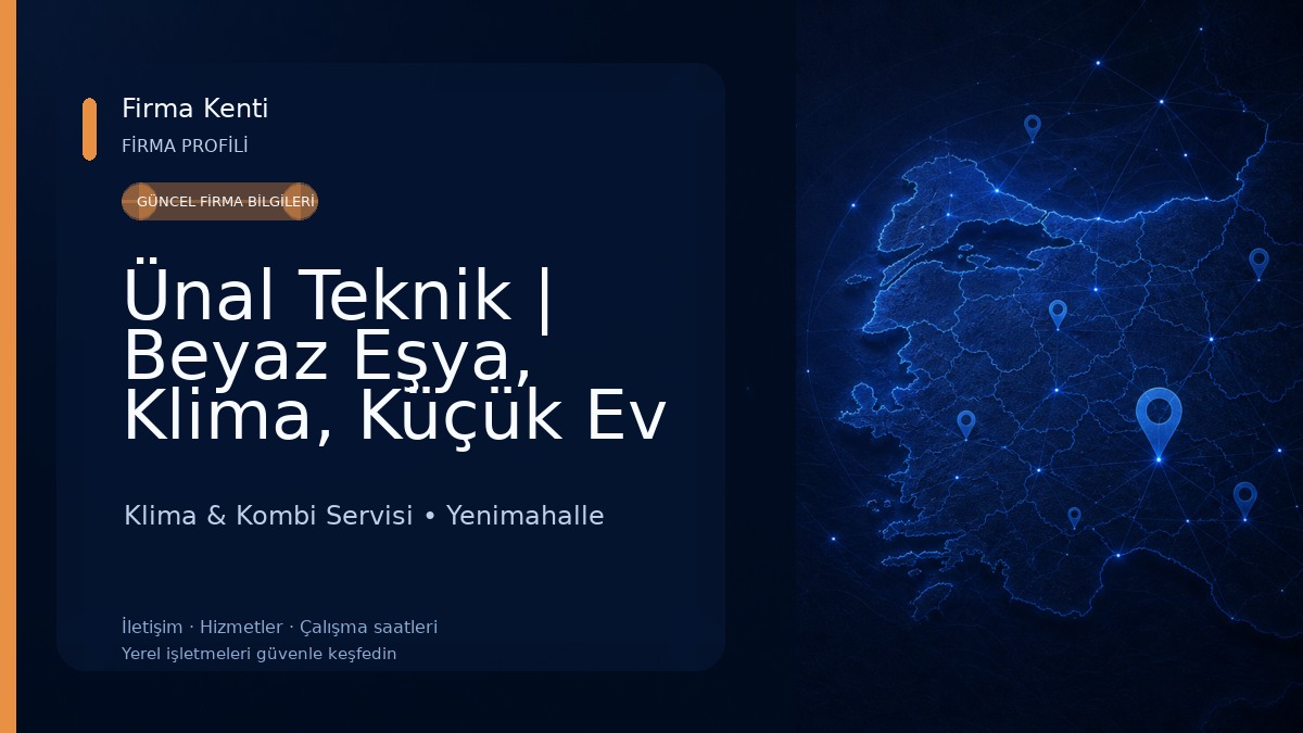 Ünal Teknik | Beyaz Eşya, Klima, Küçük Ev Aletleri Tamiri Klima & Kombi Servisi