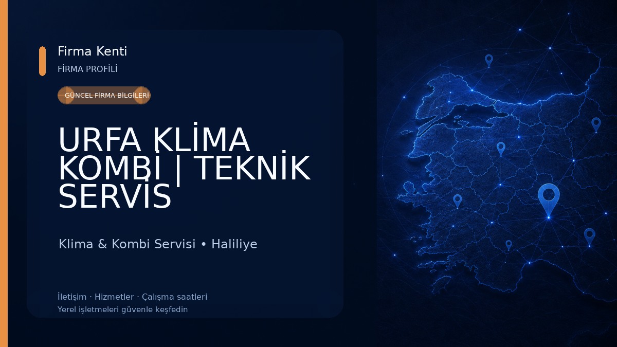 URFA KLİMA KOMBİ | TEKNİK SERVİS Klima & Kombi Servisi