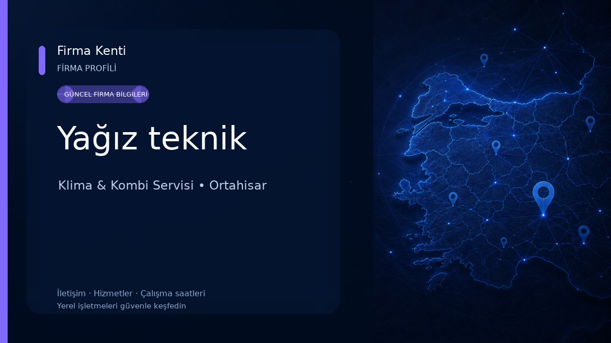 Yağız teknik Klima & Kombi Servisi