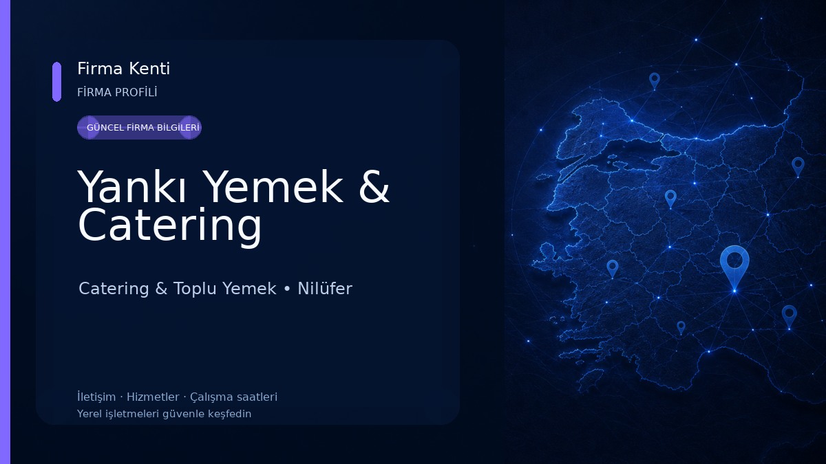Yankı Yemek & Catering Catering & Toplu Yemek