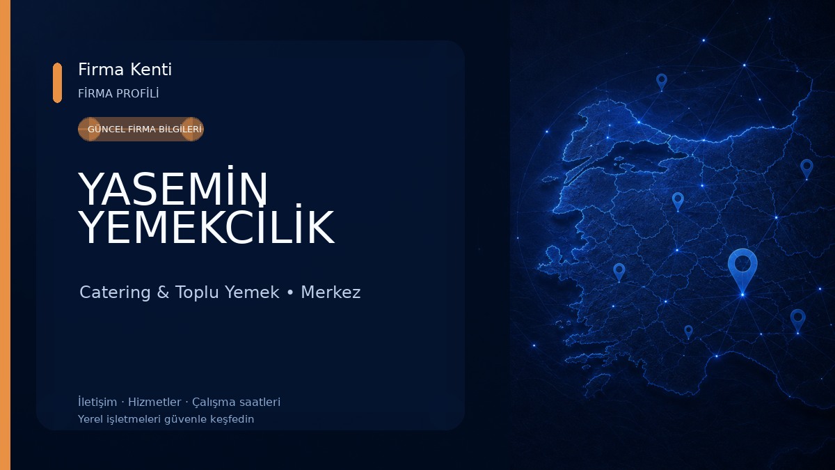 YASEMİN YEMEKCİLİK