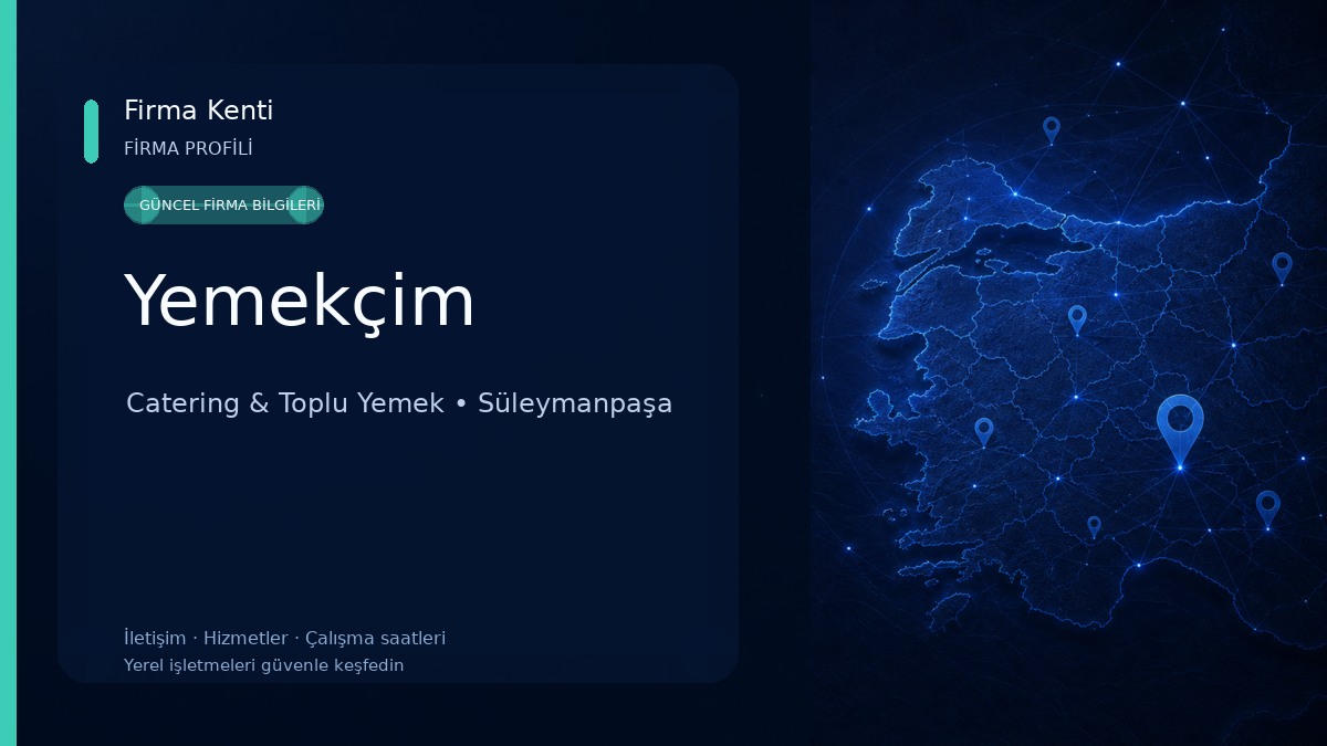 Yemekçim Catering & Toplu Yemek