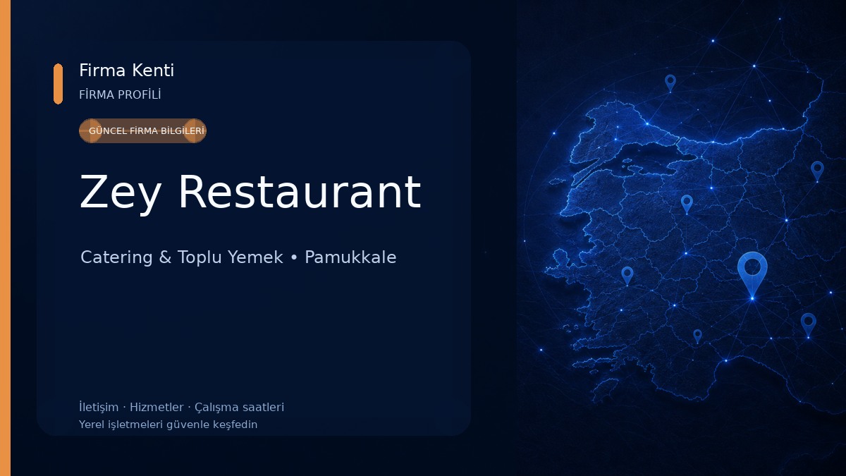 Zey Restaurant Catering & Toplu Yemek
